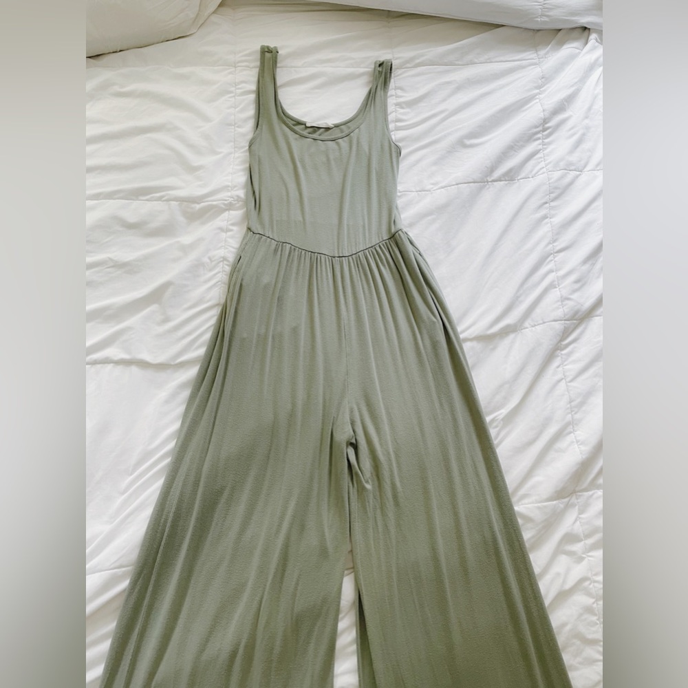 WASABI + MINT • MEDIUM JUMPSUIT • OLIVE GREEN